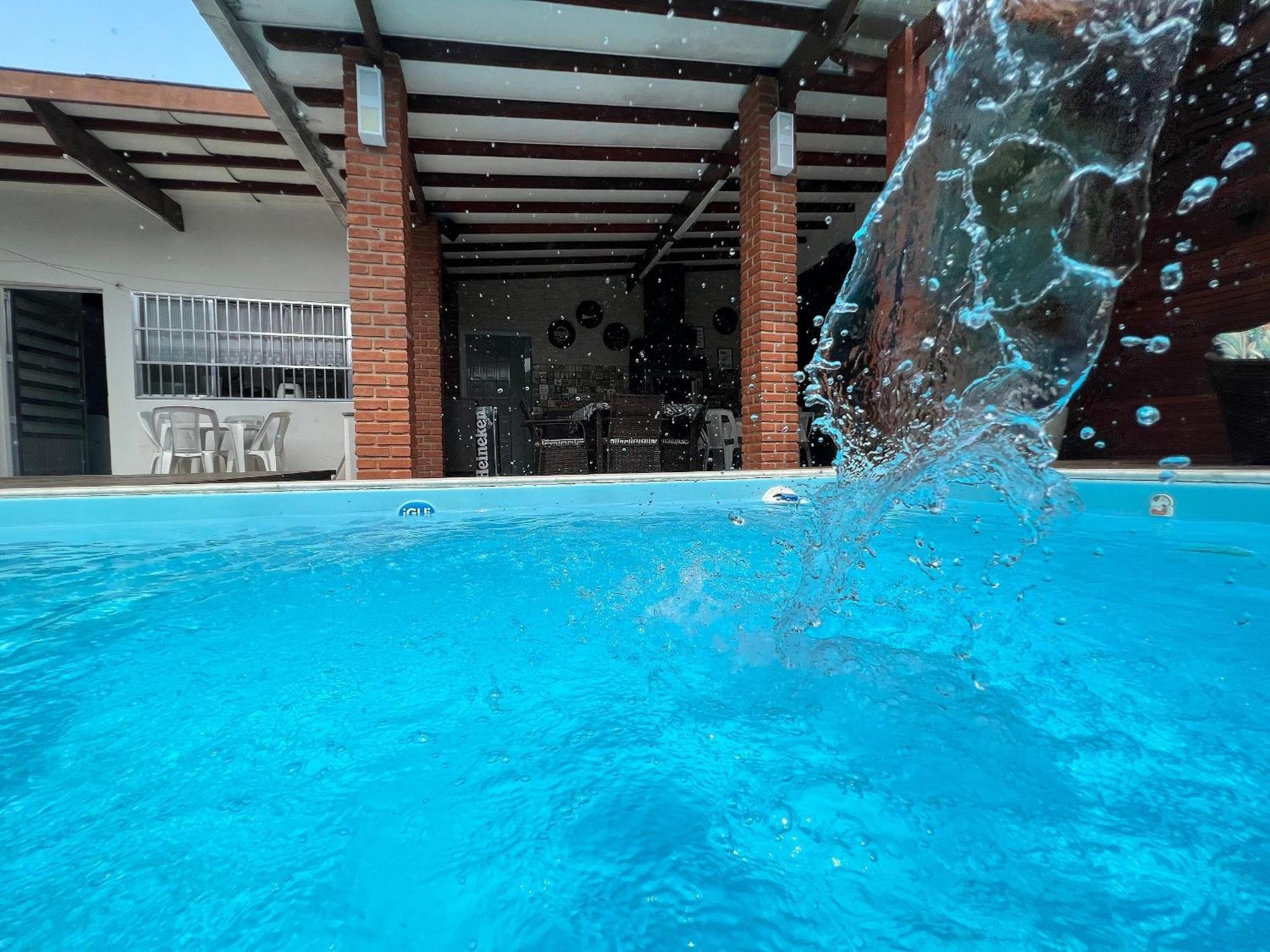Casa Agradavel Com Piscina, A Poucos Passos Da Praia เปรูอิบี ภายนอก รูปภาพ