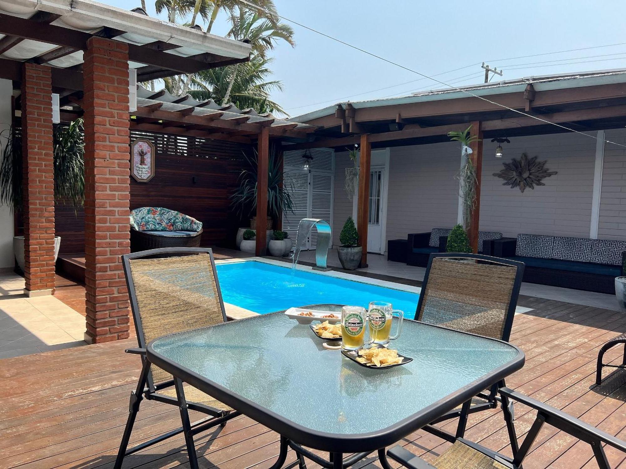 Casa Agradavel Com Piscina, A Poucos Passos Da Praia เปรูอิบี ภายนอก รูปภาพ